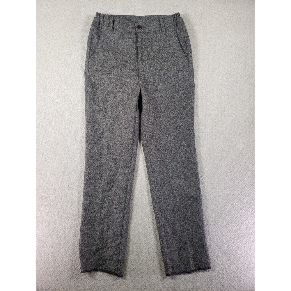 Jingpin Dress Pants Girls 14 Gray Mid Rise Flat Front Straight Leg Casual